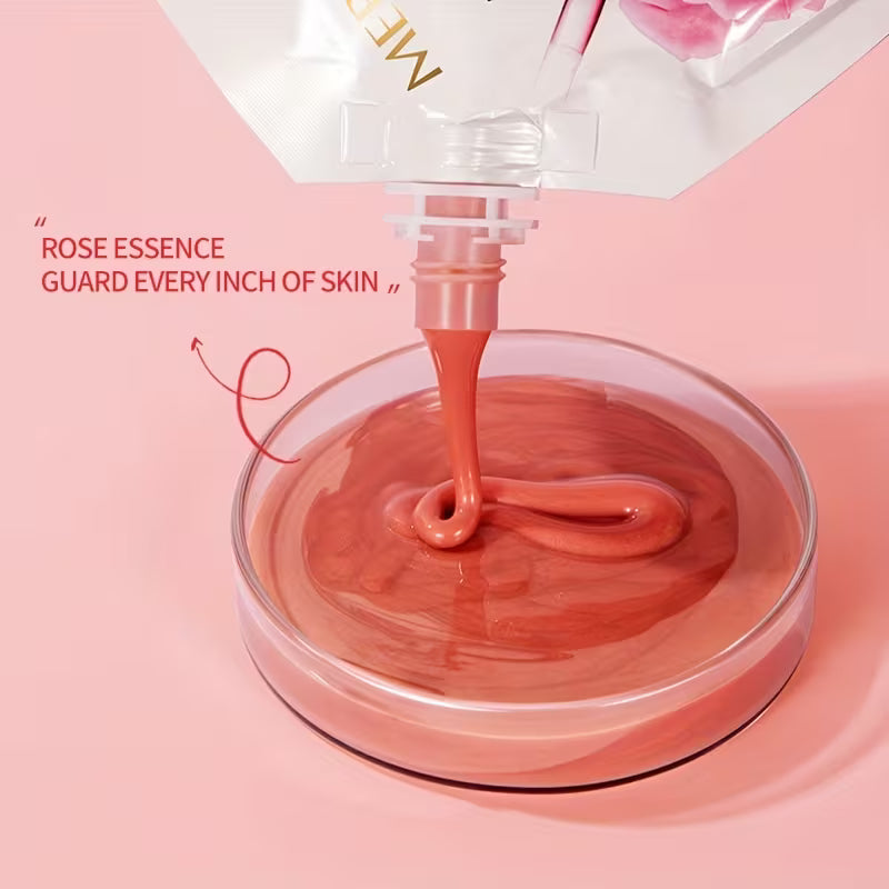 MERCILEN ROSE ESSENCE COLLAGEN FILLED MASK