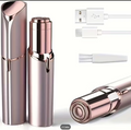 Facial Hair Remover & Eyebrow Razor – 3-in-1 Epilator for Face, Lips, Chin, Arms, Body & Beard, Perfect for Home and Travel