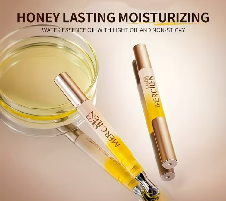 [MERCILEN] GlassGlow Shea Butter Hydrating Lip Gloss