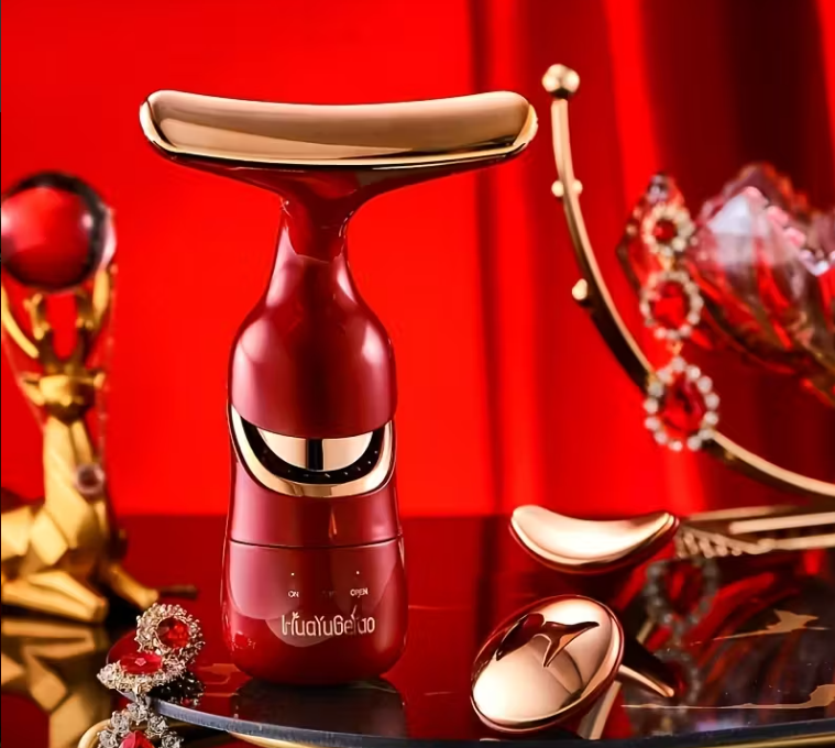 GlassGlow 3-in-1 Face, Eye & Neck Massager