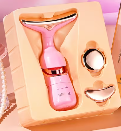 GlassGlow 3-in-1 Face, Eye & Neck Massager