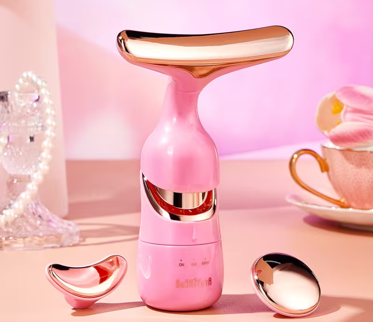 GlassGlow 3-in-1 Face, Eye & Neck Massager