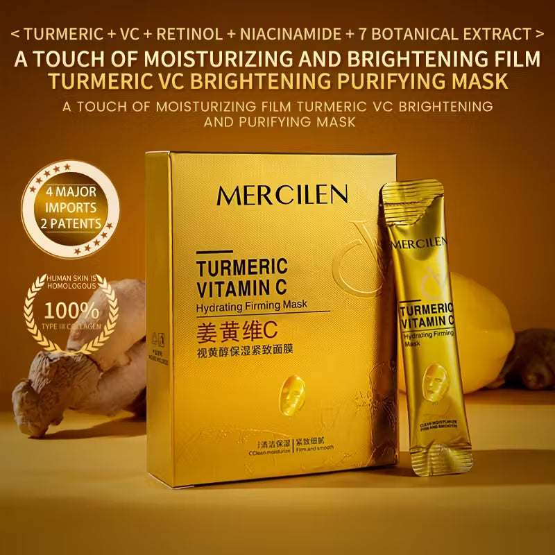 MERCILEN Turmeric Vitamin C Hydrating Firming Mask