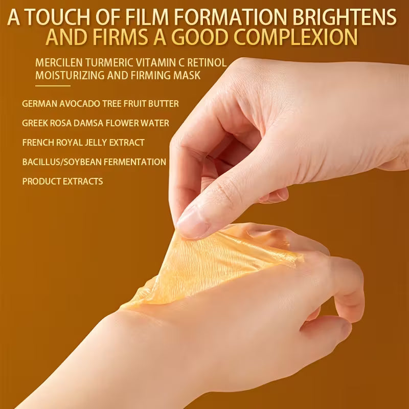 MERCILEN Turmeric Vitamin C Hydrating Firming Mask