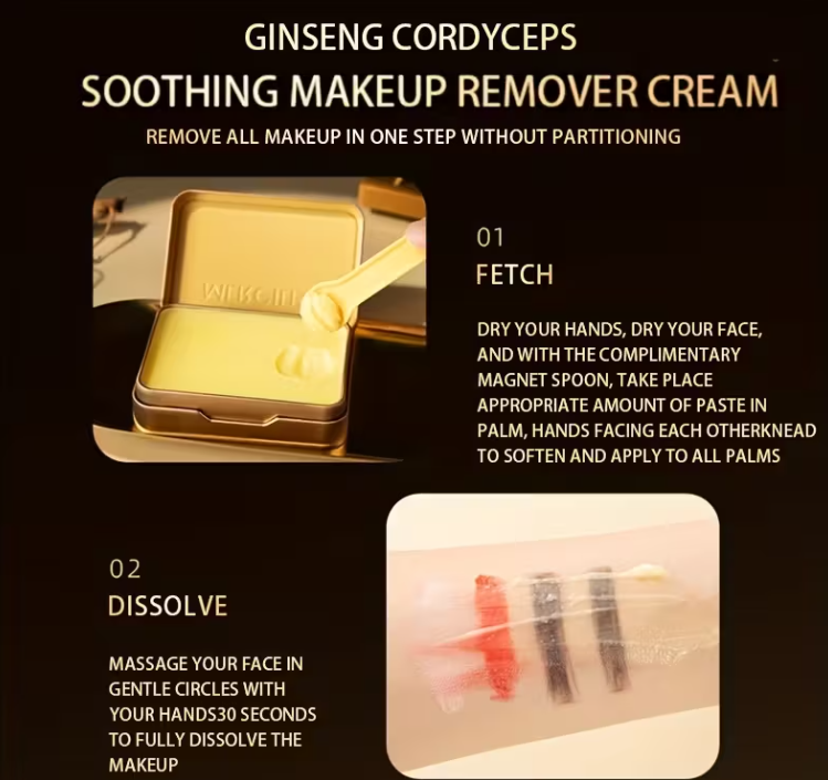 MERCILEN Plant-Based Cleansing Cream - Moisturizing Makeup Remover